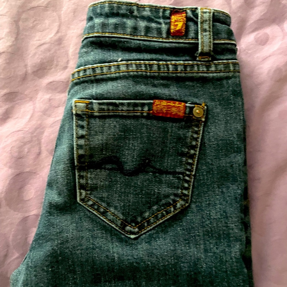 Boys 7 for All Mankind jeans. Light use. Size 10 Slimmy fit